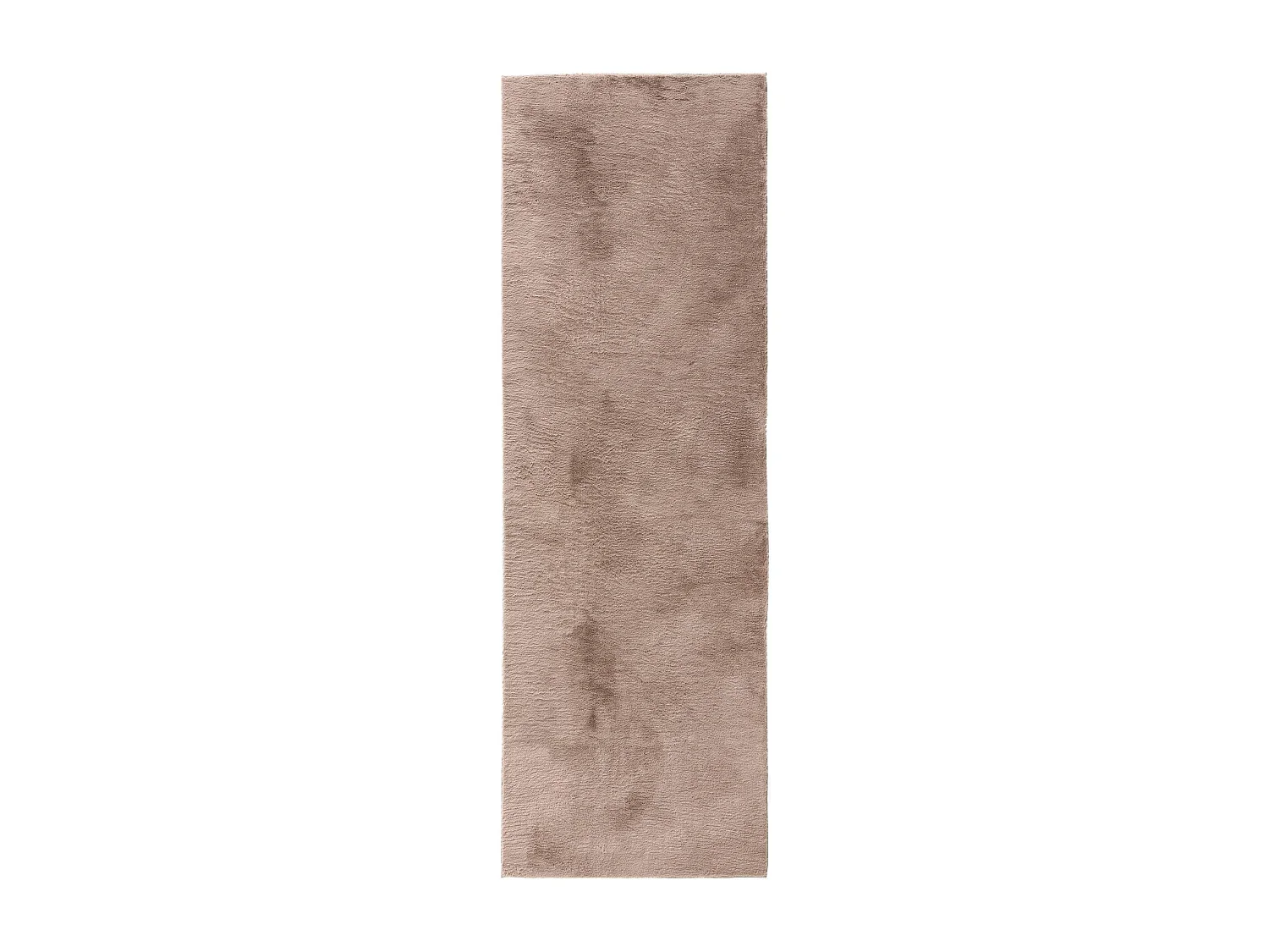 Tapis en fausse fourrure Furry Taupe 70x200 cm