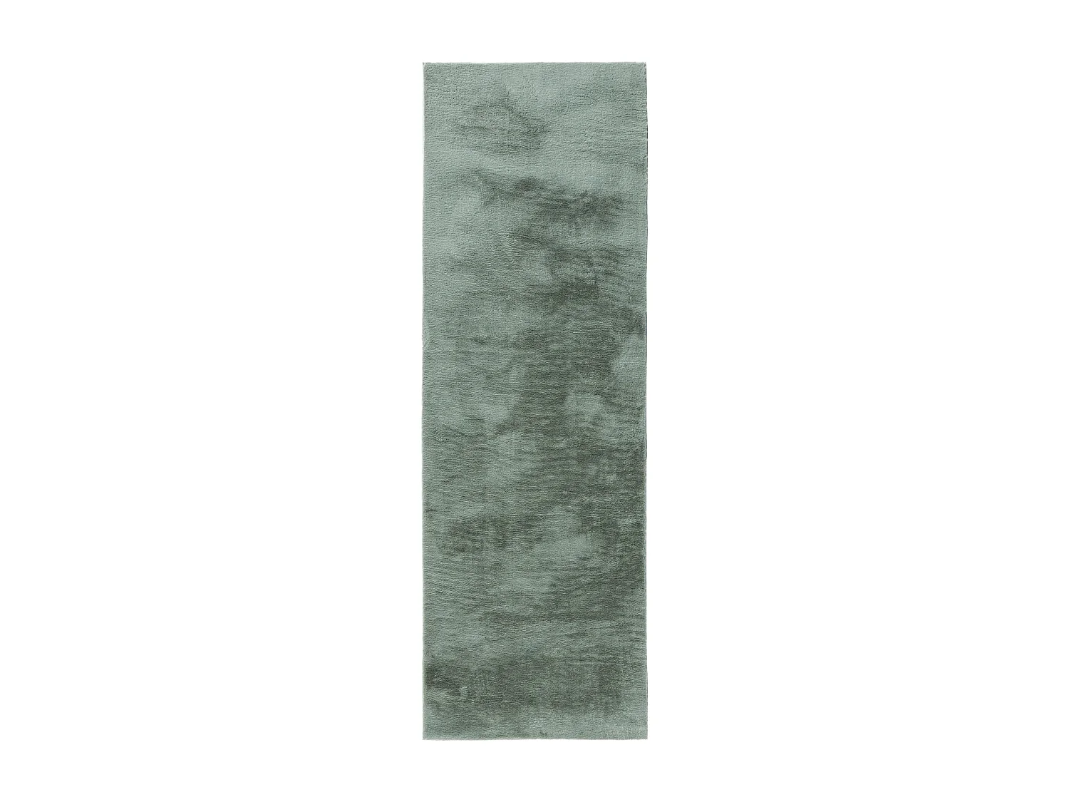 Tapis en fausse fourrure Furry Vert 70x200 cm