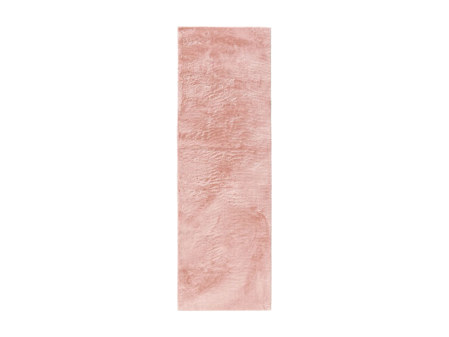 Tapis en fausse fourrure Furry Rose 80x250 cm