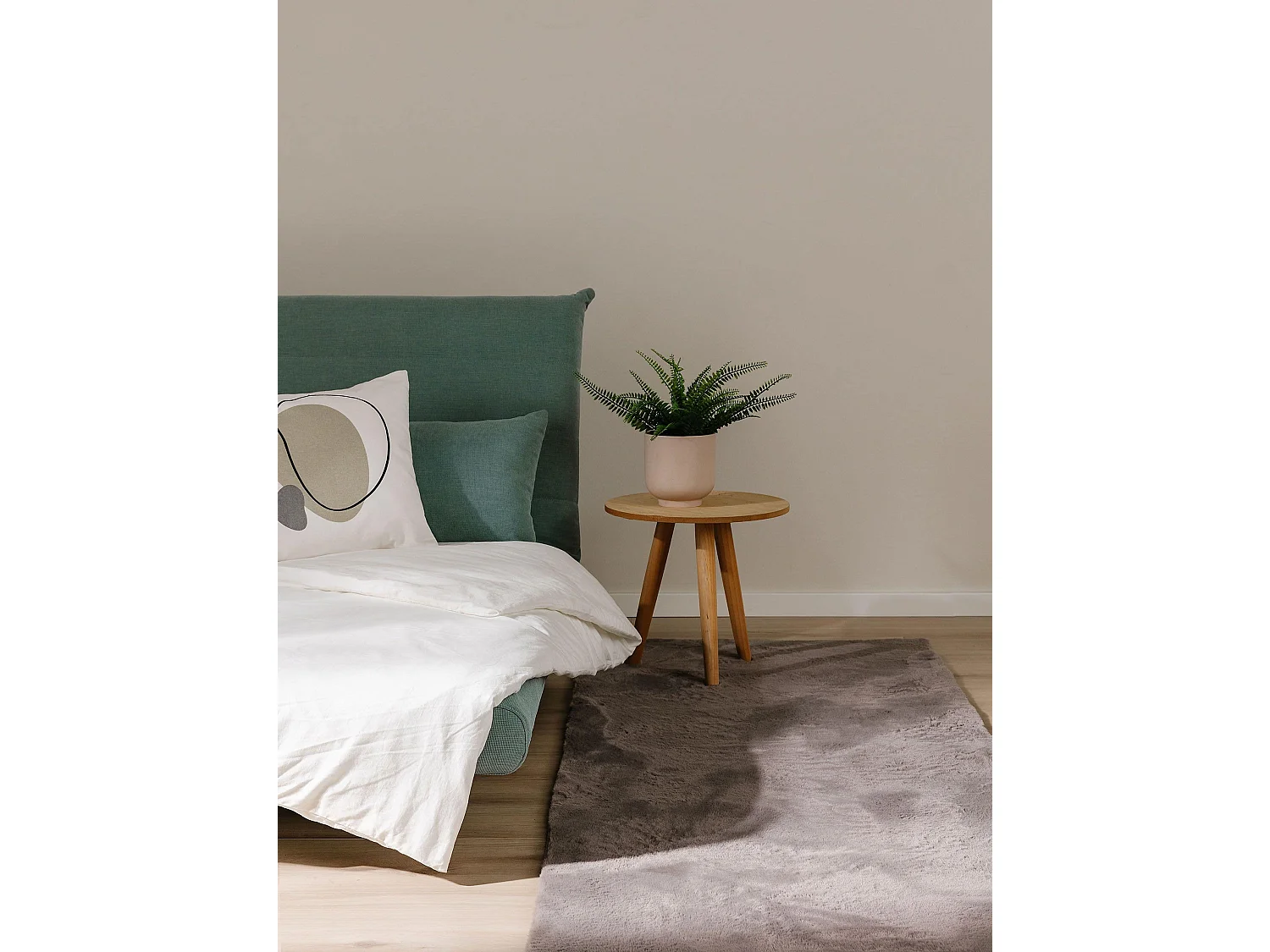 Tapis en fausse fourrure Furry Gris 70x200 cm