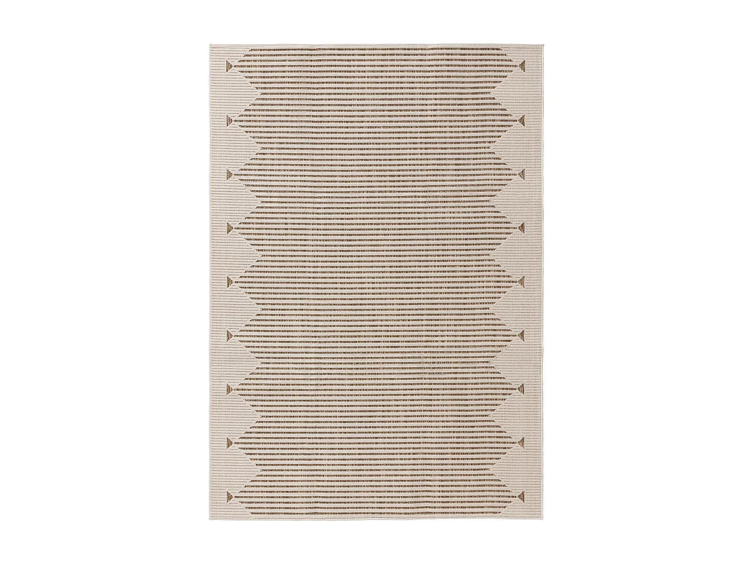 Tapis d'extérieur & intérieur Kaleo Crème/Beige 120x170 cm