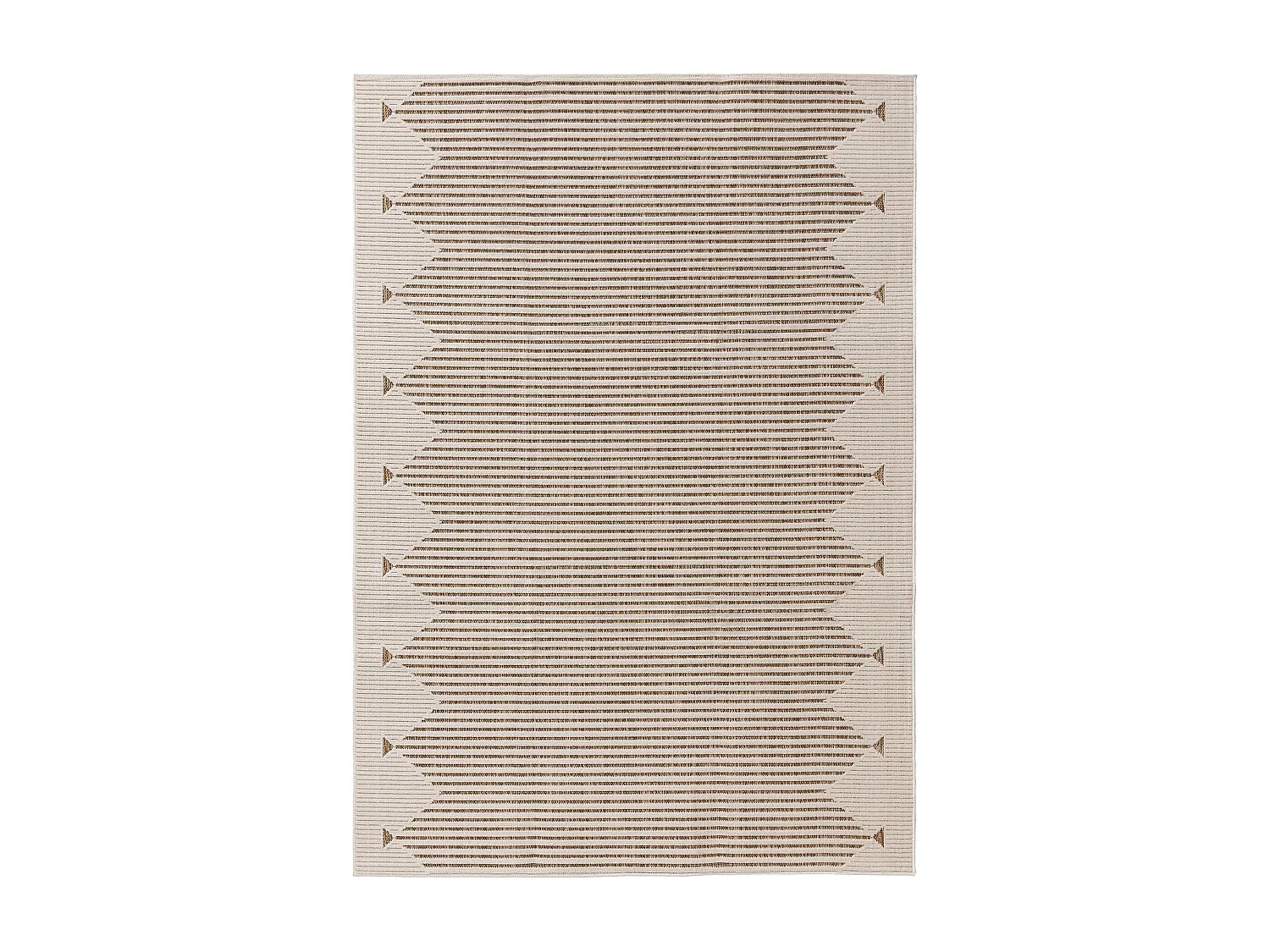 Tapis d'extérieur & intérieur Kaleo Crème/Beige 80x150 cm