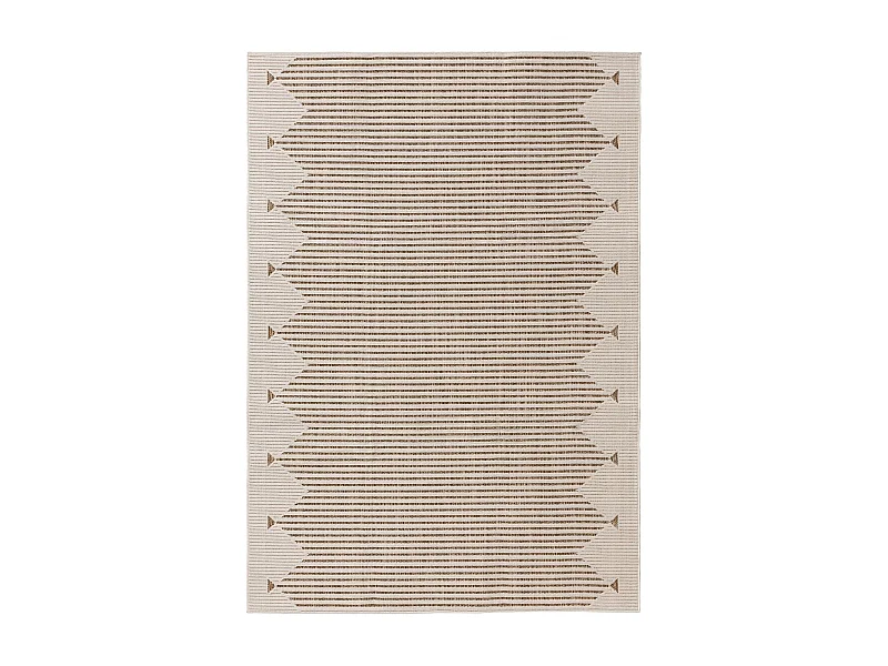 Tapis d'extérieur & intérieur Kaleo Crème/Beige 240x350 cm