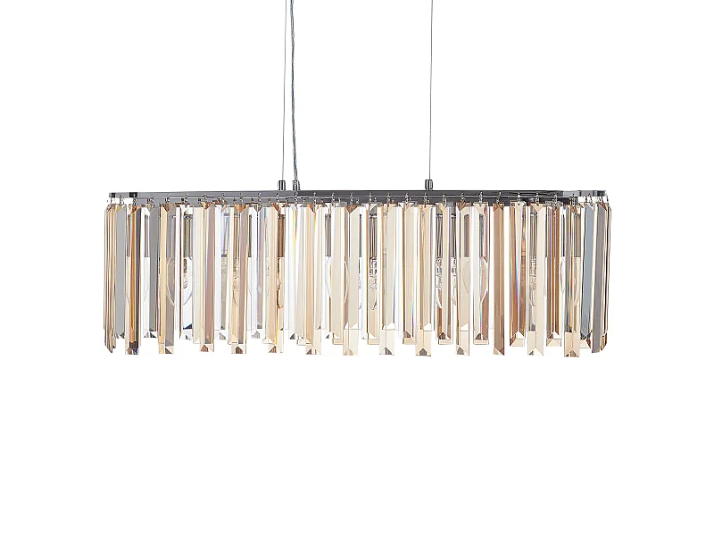 Lampadario MANDEO Vetro Argento