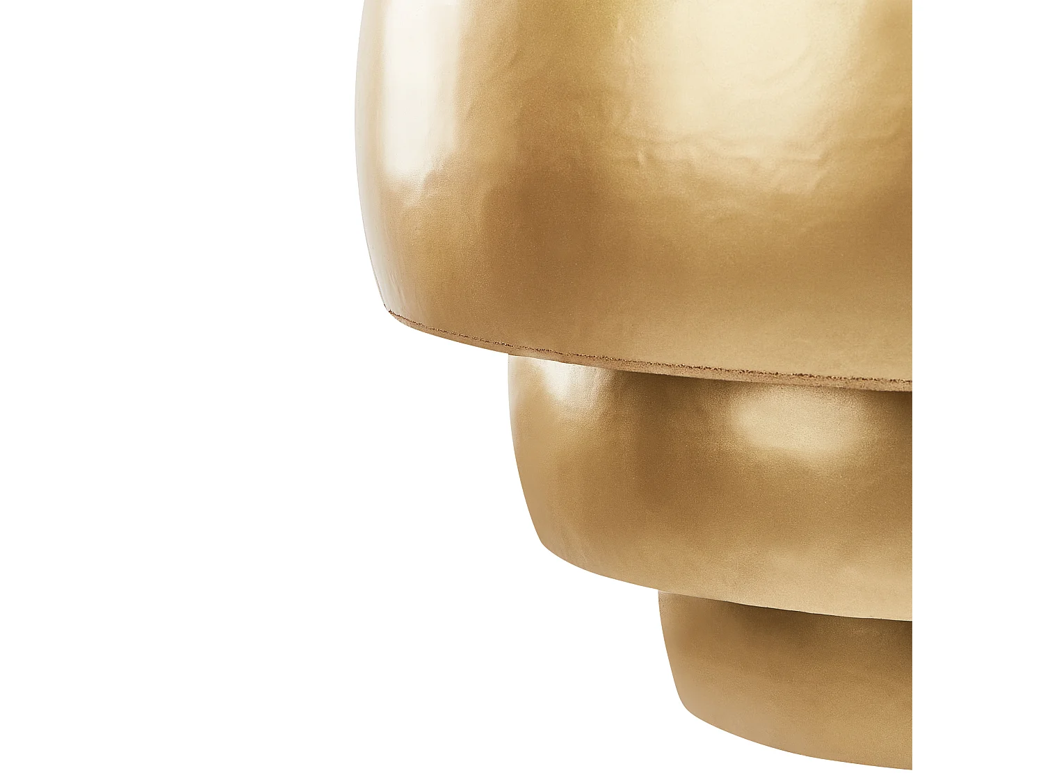 Lampe suspension MBANGO Métal Doré