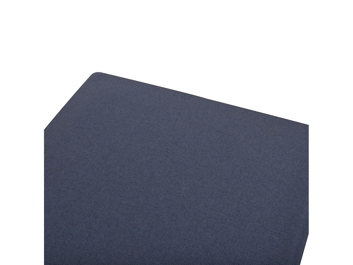 Chaise longue MALMOS Lin synthétique Cuir PU Bleu foncé