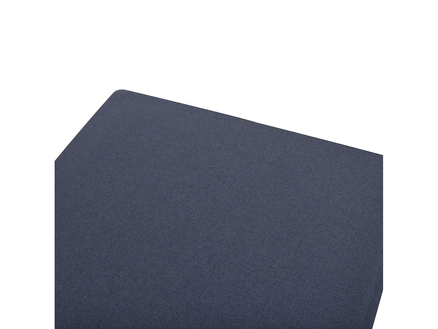 Chaise longue MALMOS Lin synthétique Cuir PU Bleu foncé