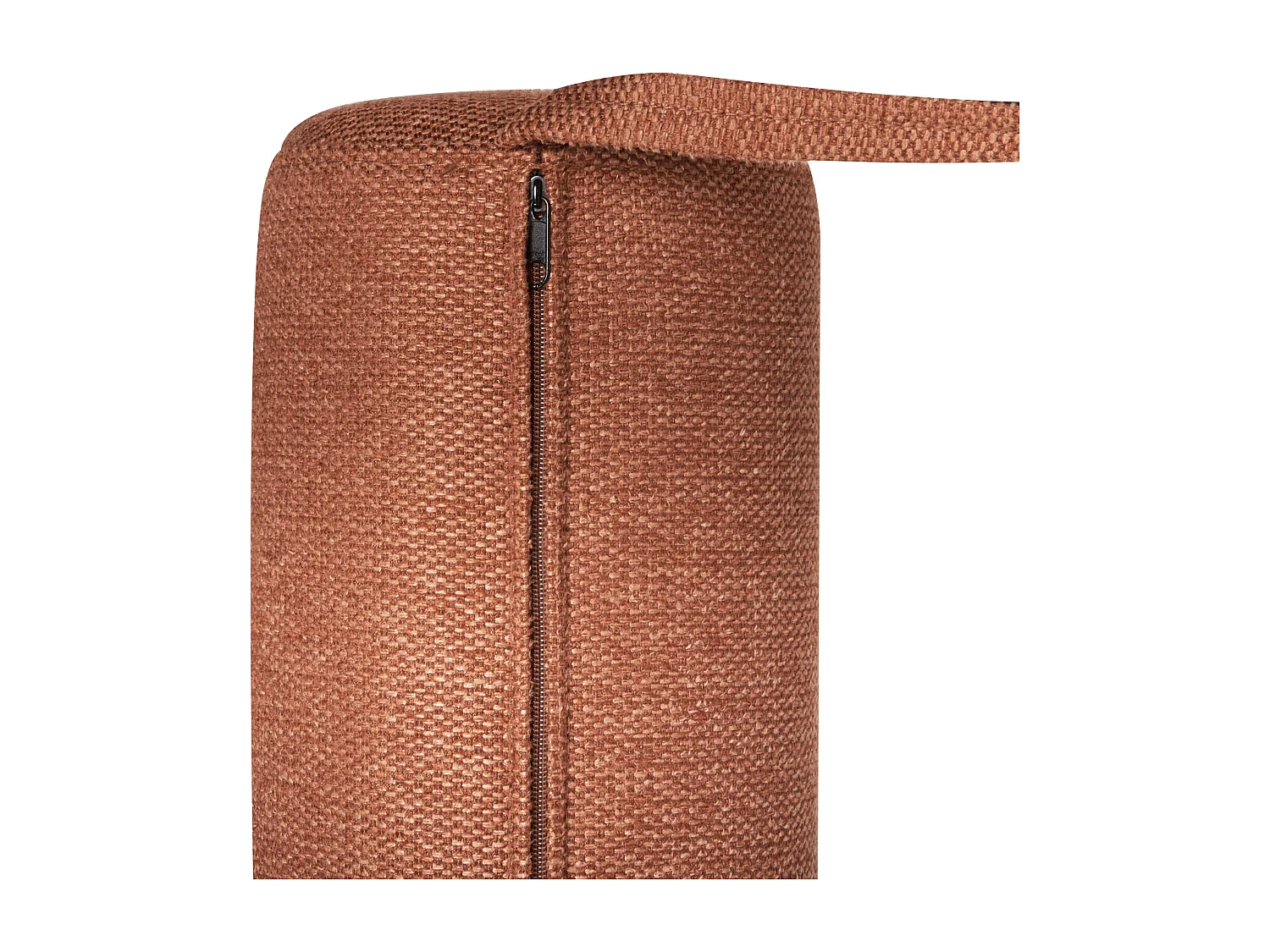 Chaise longue MALMOS Lin synthétique Marron doré