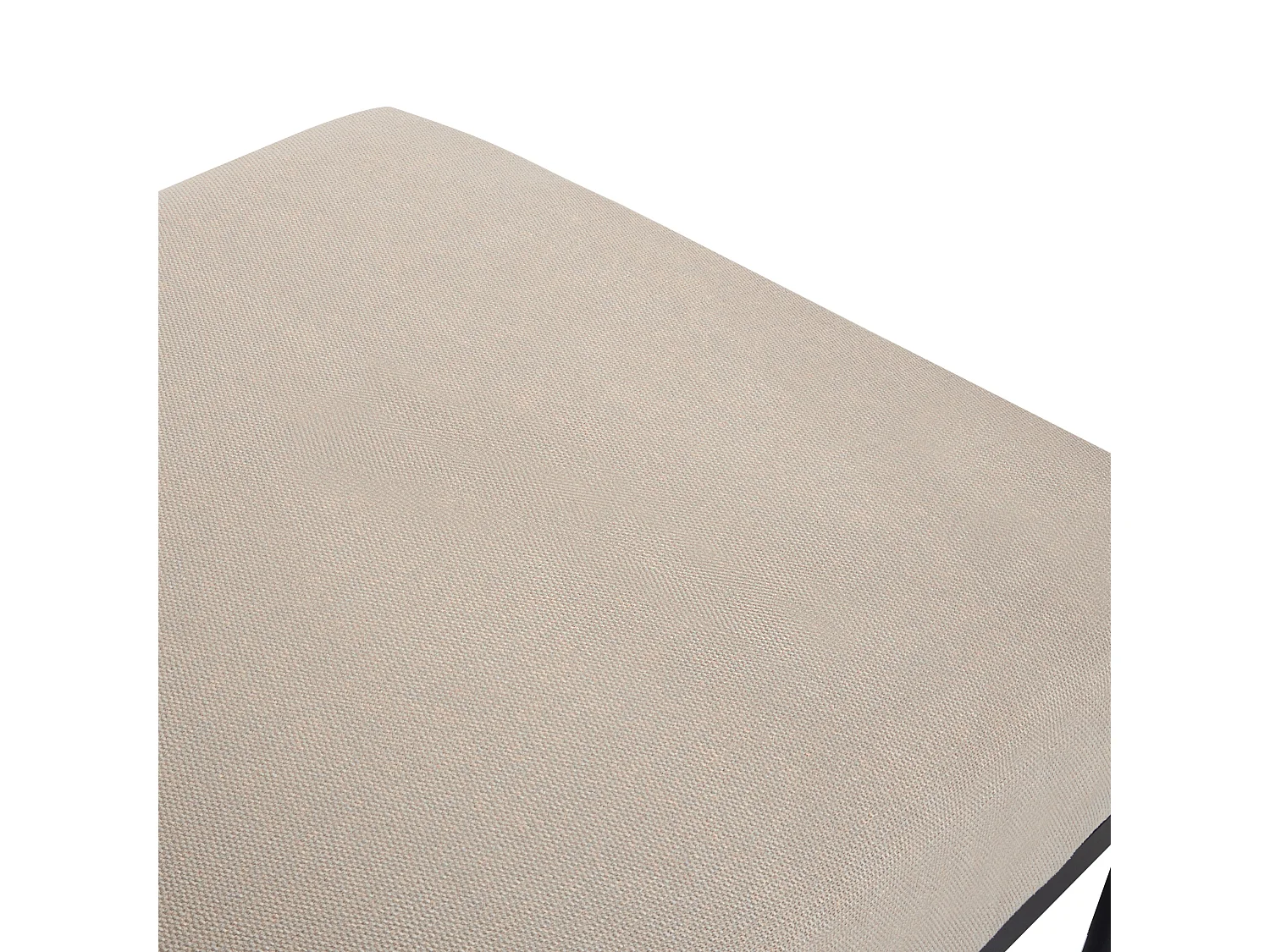 Chaise longue MALMOS Kunstlinnen Goudbruin