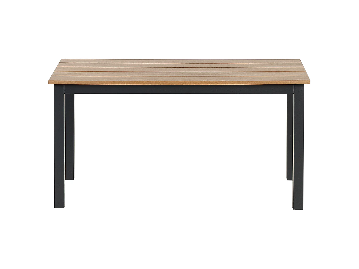 Tavolo da pranzo da giardino MESSINA 96 cm 52 cm Nero