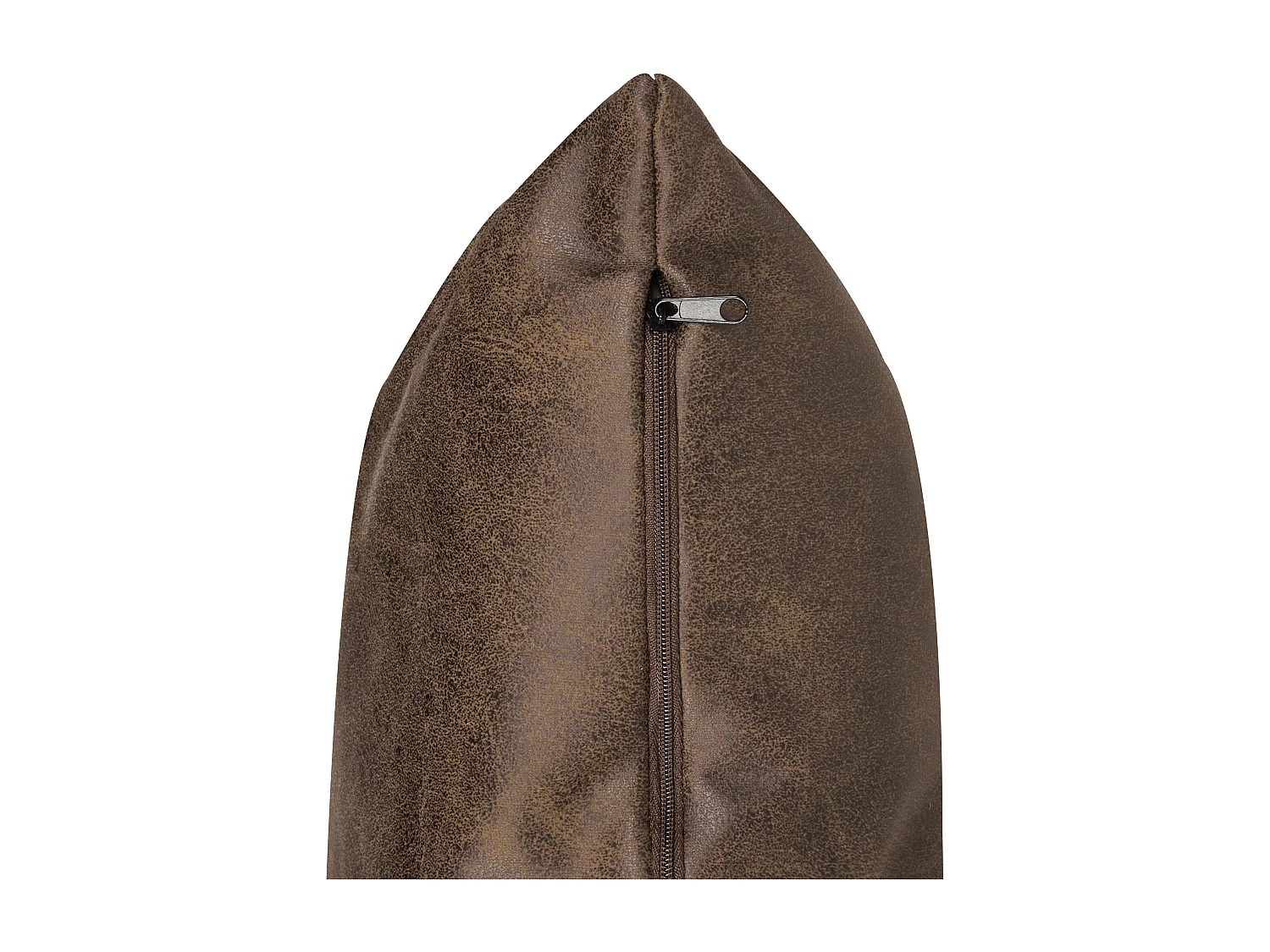 Sillón MALMOS Piel sintética Marrón oscuro