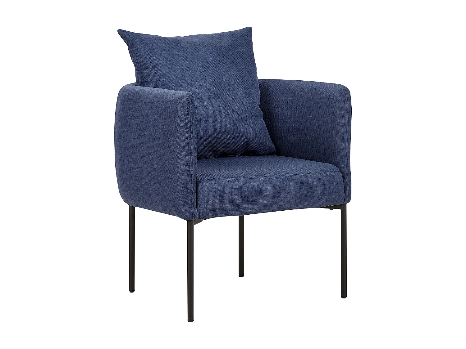 Sillón MALMOS Tela Azul oscuro