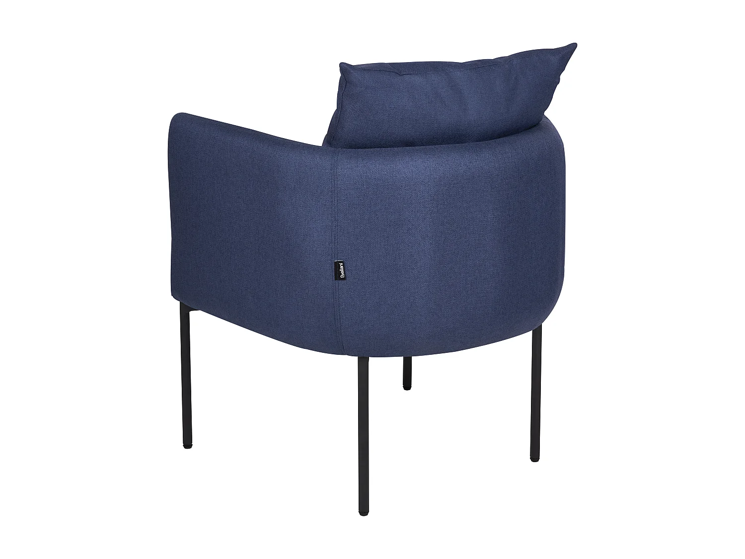 Sessel MALMOS Stoff Dunkelblau