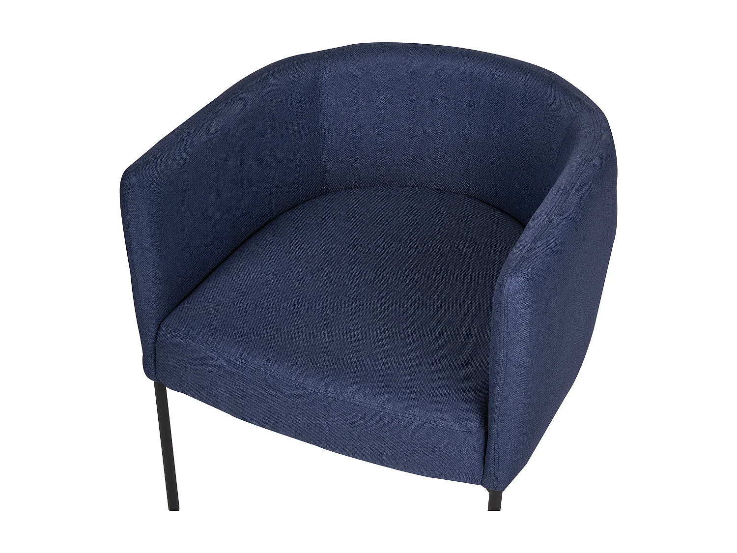 Sessel MALMOS Stoff Dunkelblau