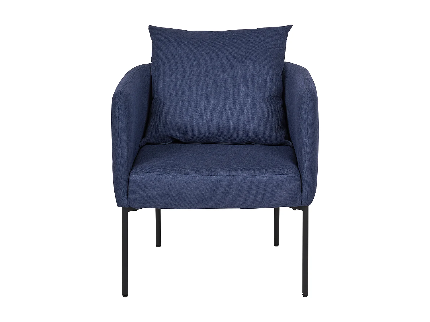 Fauteuil MALMOS Tissu Bleu foncé