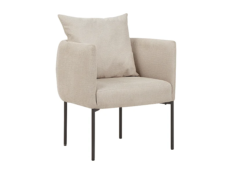 Poltrona MALMOS Tessuto Beige chiaro