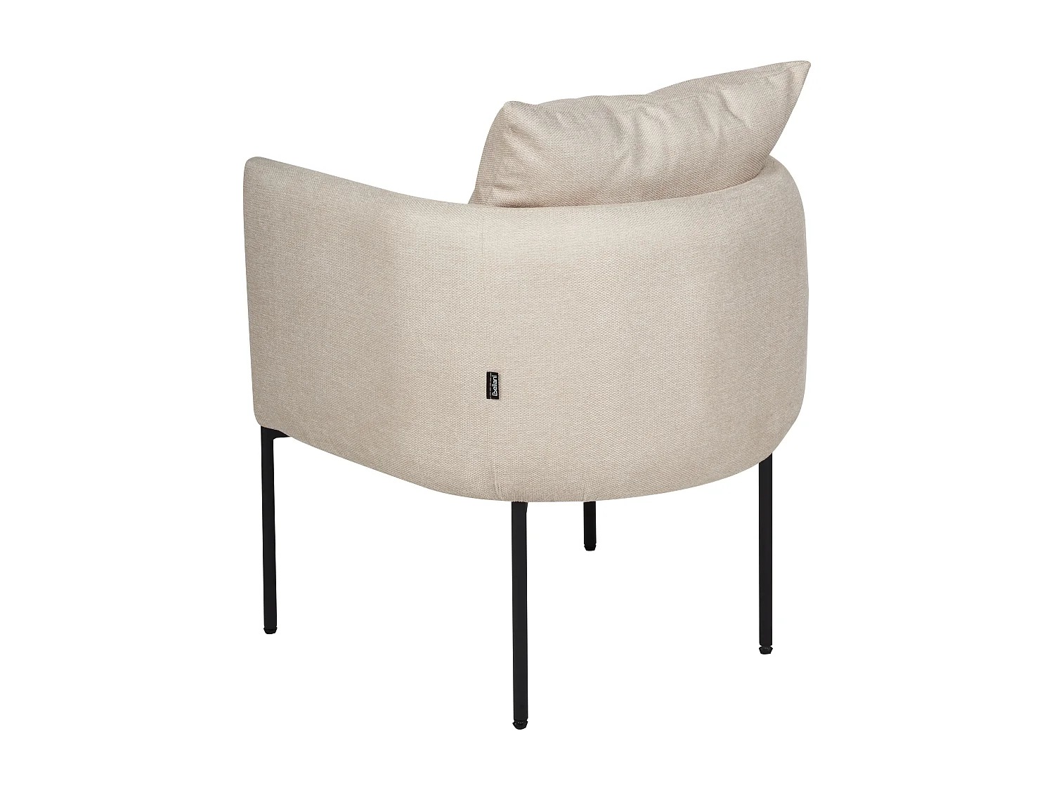 Fauteuil MALMOS Tissu Beige clair