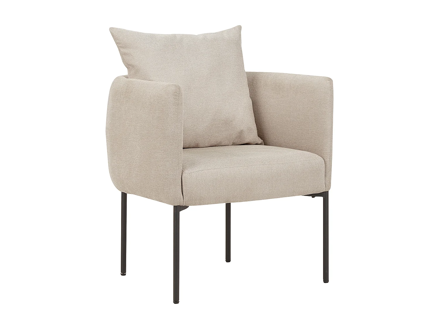 Sillón MALMOS Tela Beige claro