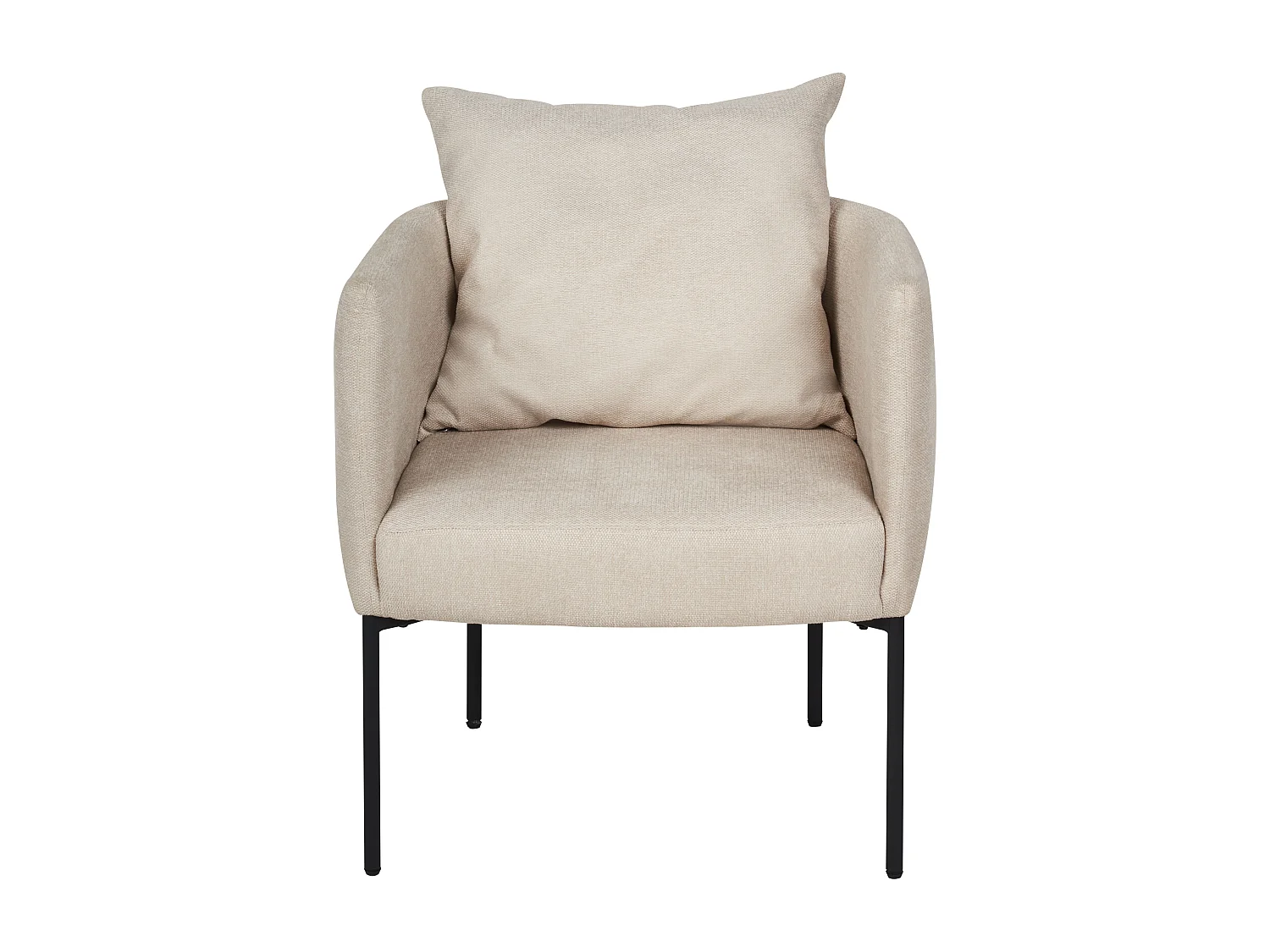 Sillón MALMOS Tela Beige claro