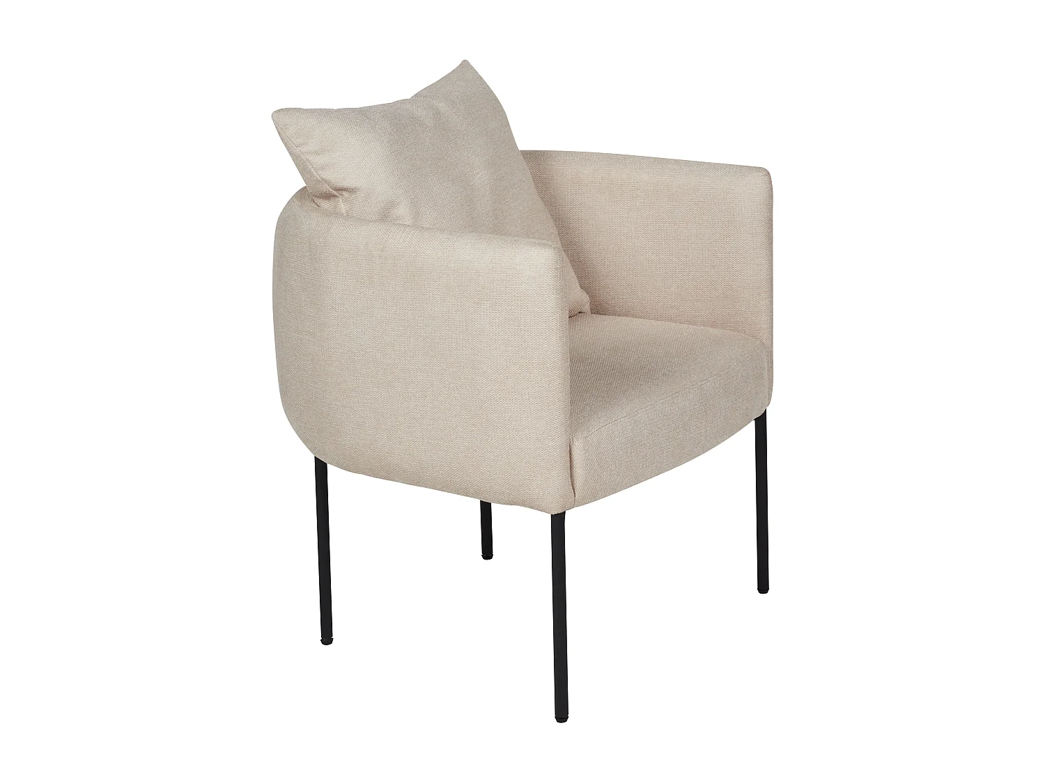 Sillón MALMOS Tela Beige claro