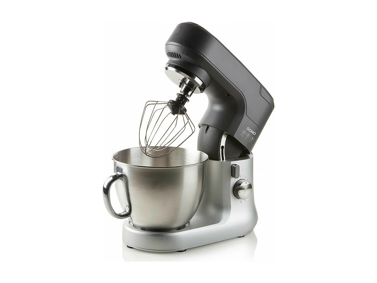 Domo Robot pâtissier multifonction 4.5l 1000w noir/inox - do9182kr