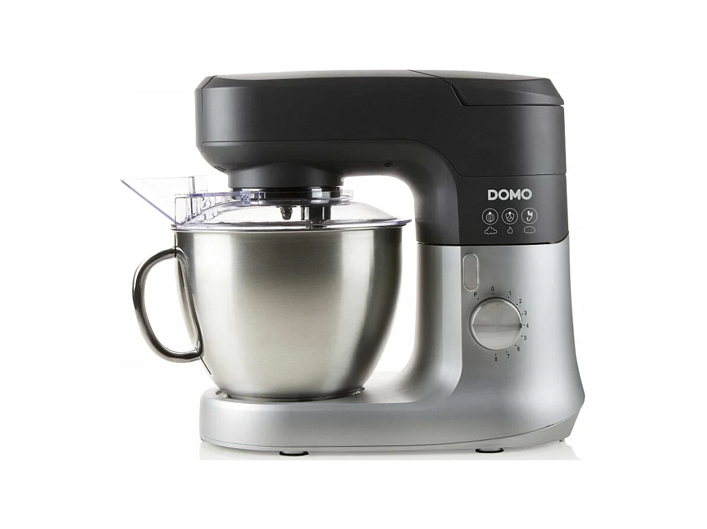 Domo Robot pâtissier multifonction 4.5l 1000w noir/inox - do9182kr