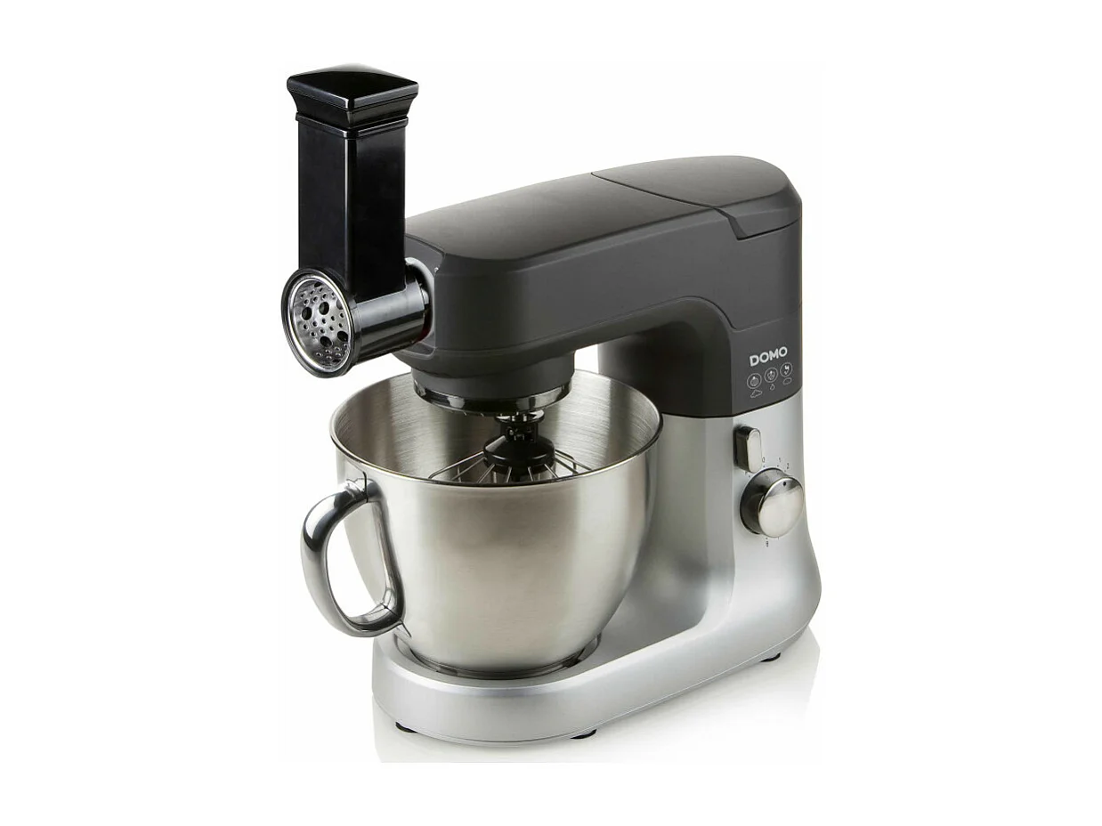 Domo Robot pâtissier multifonction 4.5l 1000w noir/inox - do9182kr