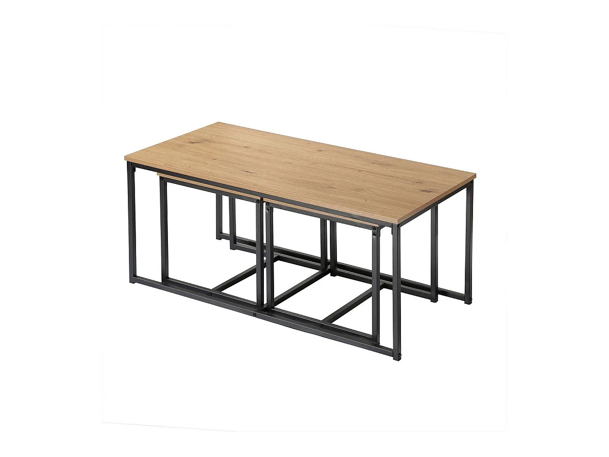 Couchtische zum Ausziehen im 3er Set