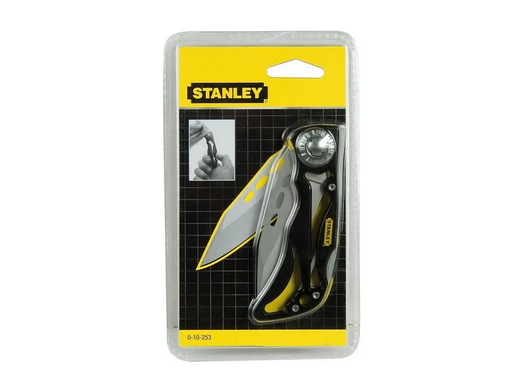 Vouwbaar Skeleton sportmes van het merk Stanley met titanium lemmet