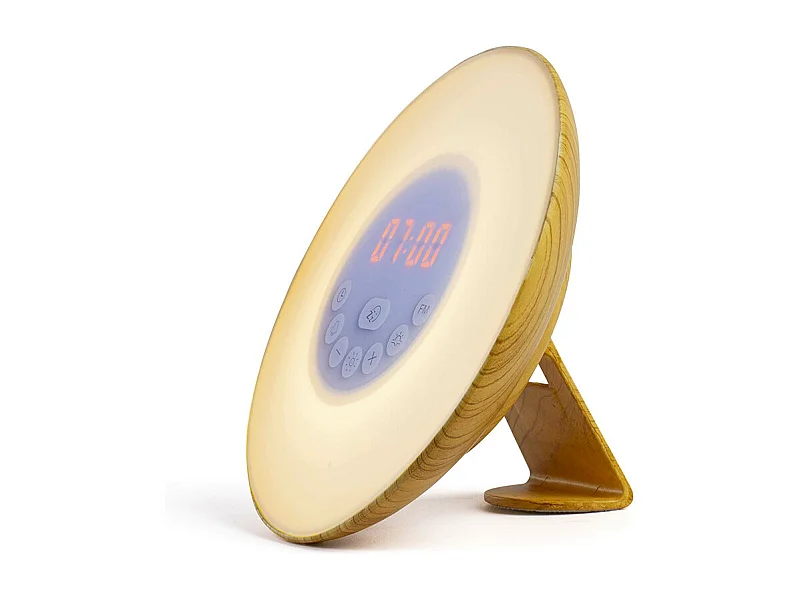 Radio-réveil digital simulateur d'aube