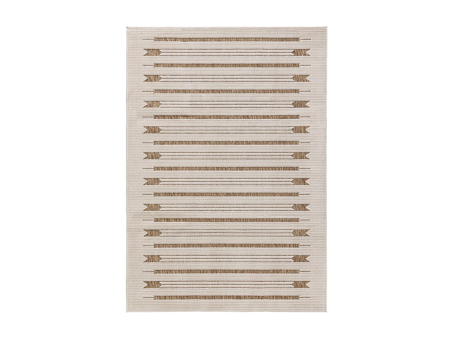 Tapis d'extérieur & intérieur Kaleo Crème/Beige 200x300 cm