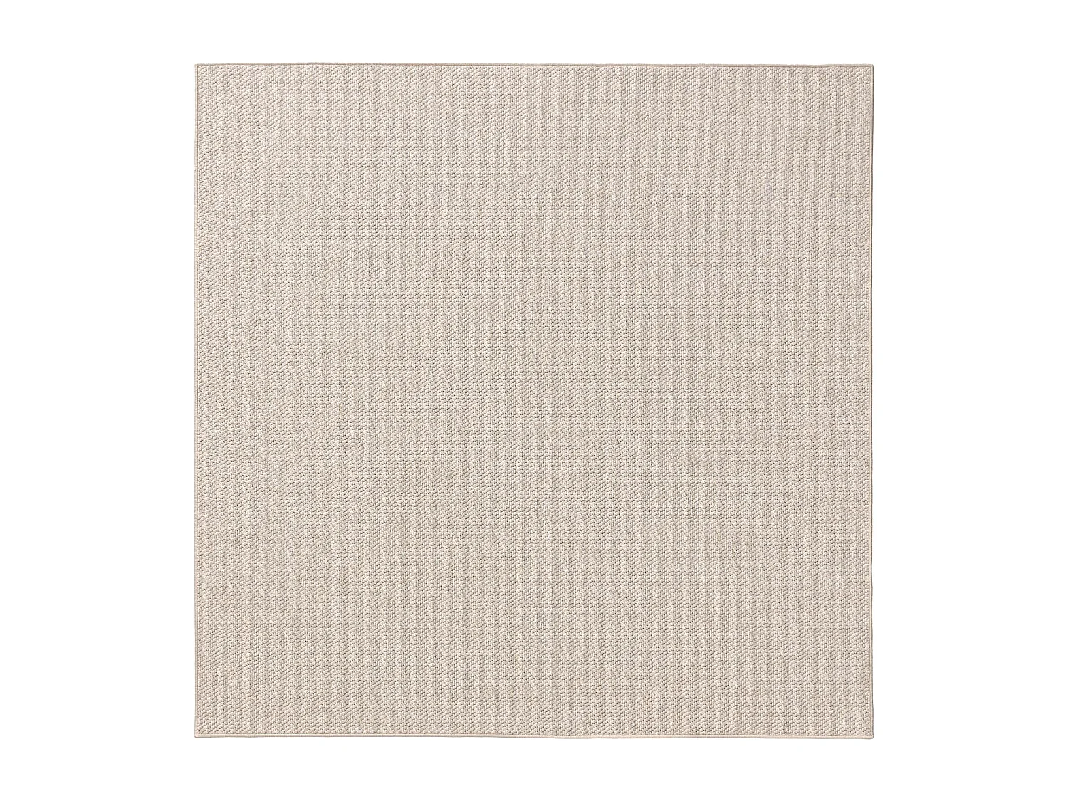 Tapis d'extérieur & intérieur Iowa Crème 195x195 cm