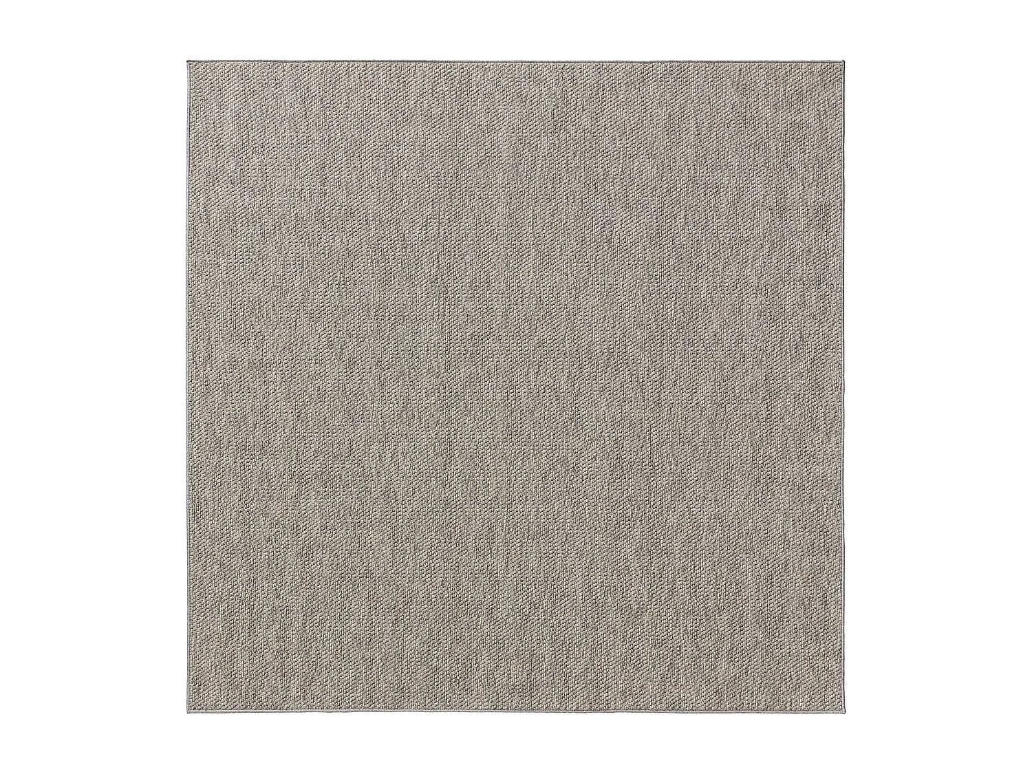 Tapis d'extérieur & intérieur Iowa Gris clair 195x195 cm