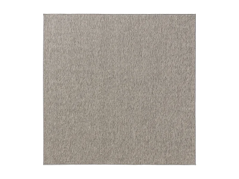 Tapis d'extérieur & intérieur Iowa Gris clair 195x195 cm