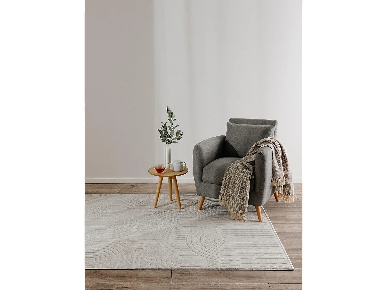 Tapis Claire Crème 200x300 cm