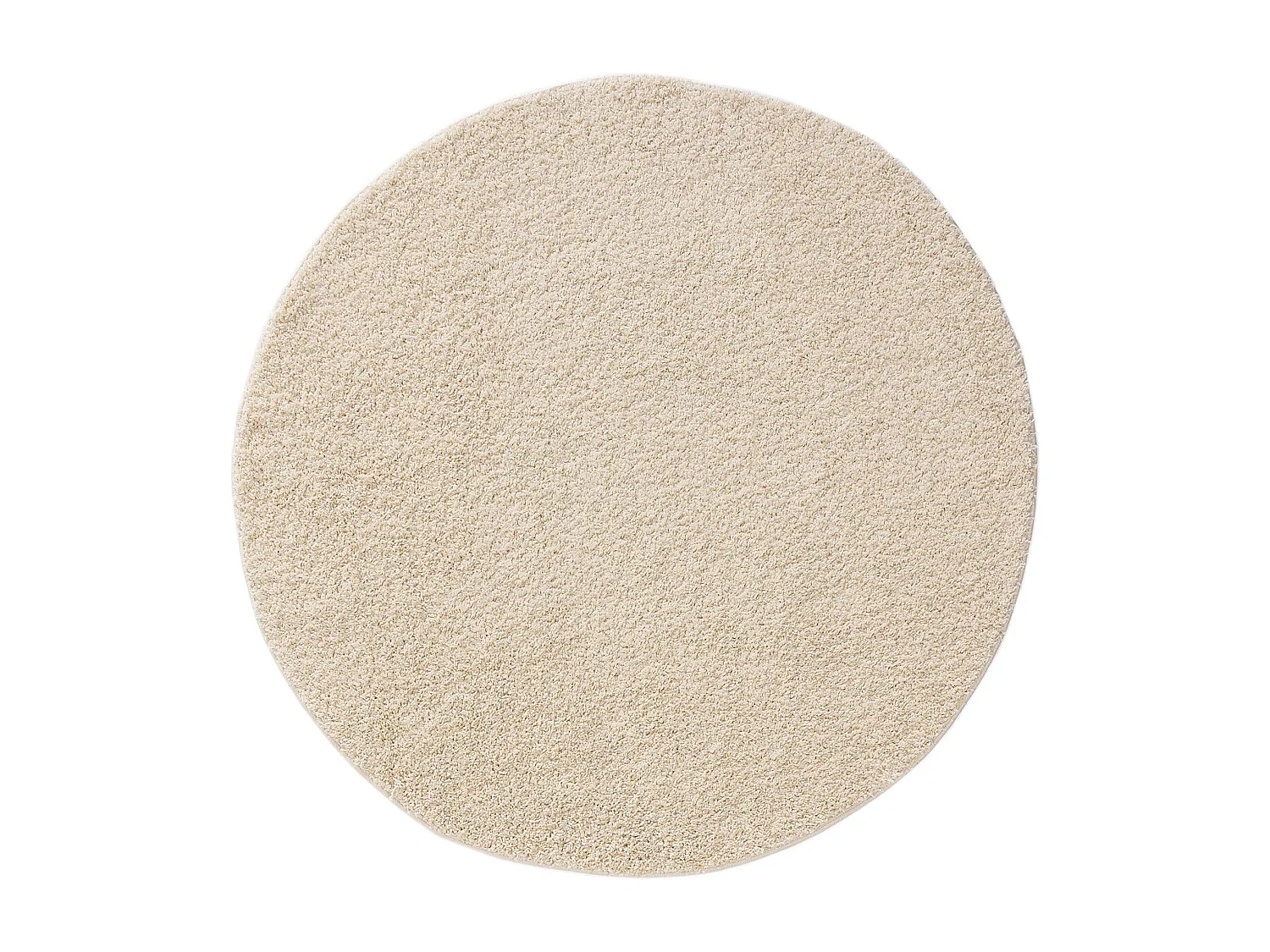 Tapis à poils longs Soho Crème ø 200 cm rond