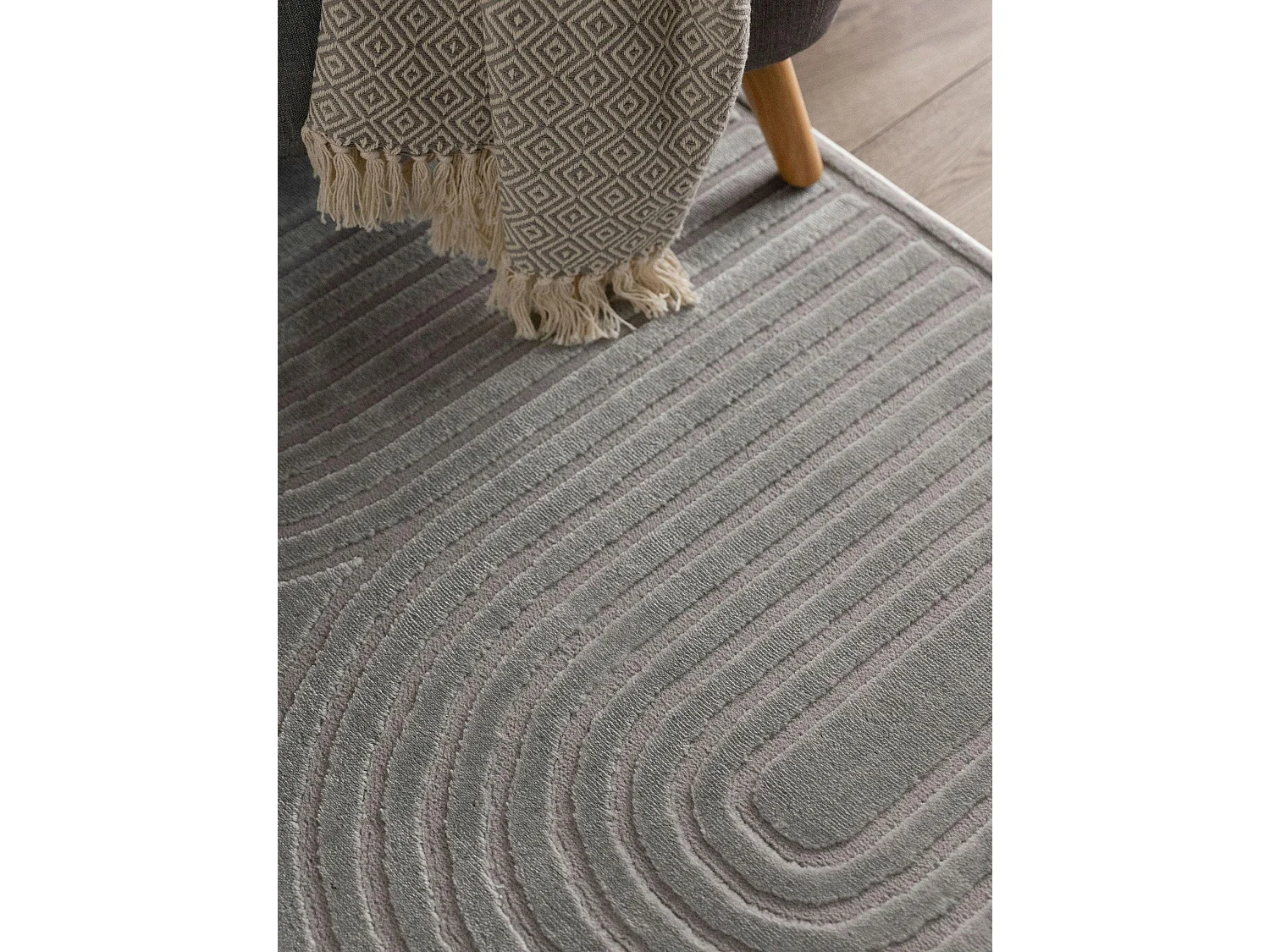 Tapis Claire Gris 200x300 cm
