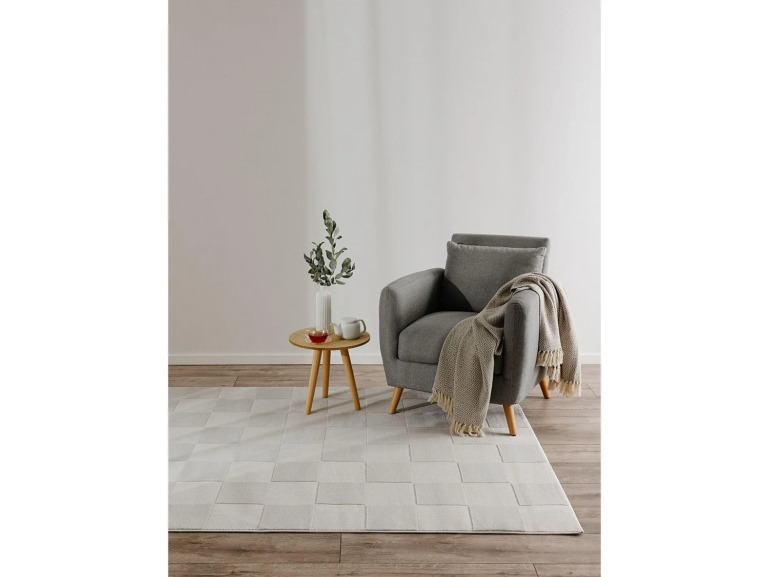 Tapis Claire Crème 160x230 cm