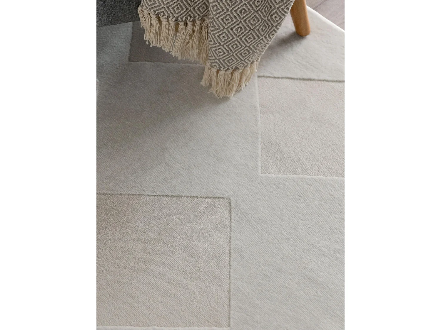 Tapis Claire Crème 160x230 cm