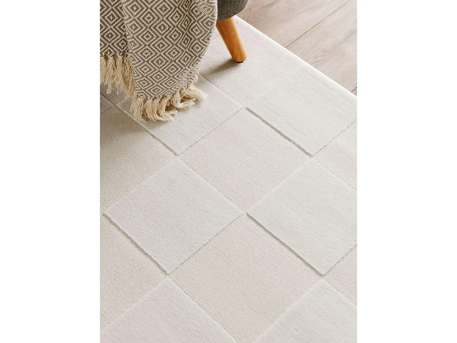 Tapis Claire Crème 140x200 cm