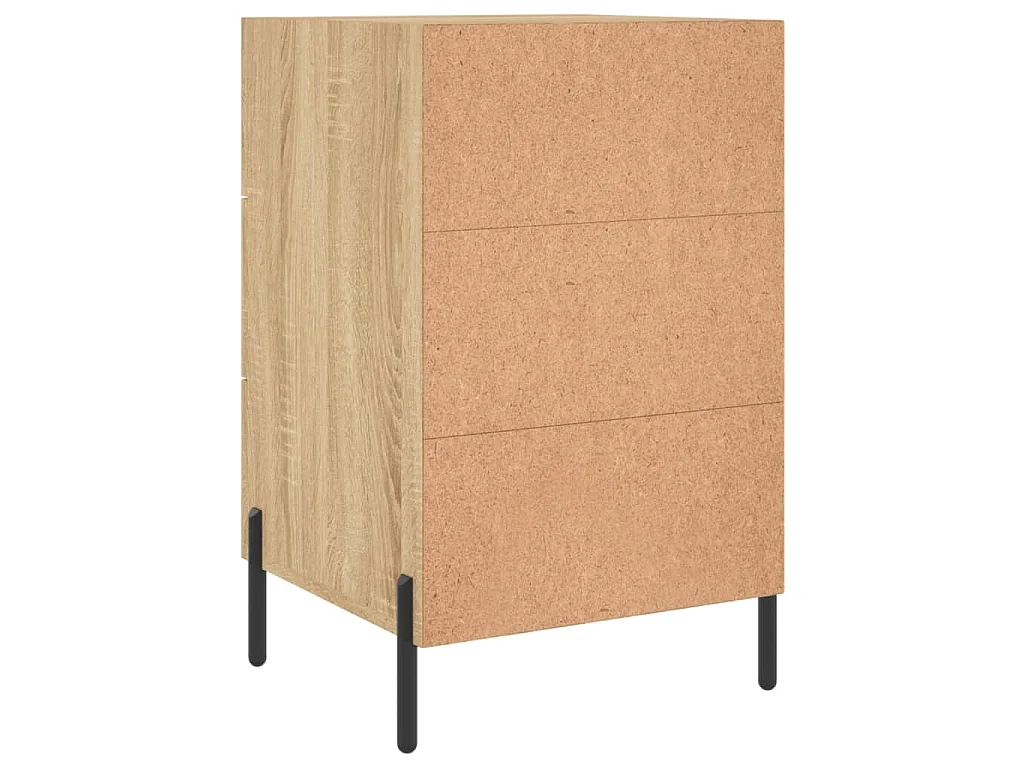 Nachttisch Sonoma-Eiche 40x40x66 cm Holzwerkstoff