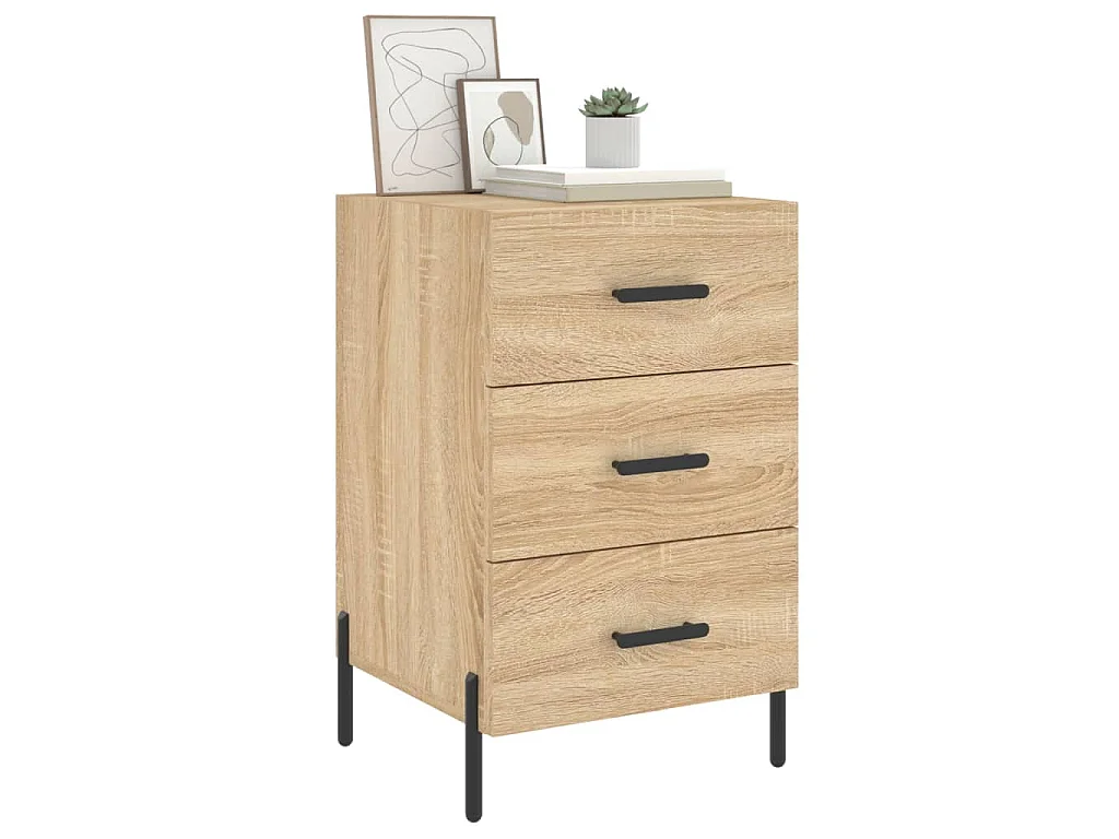 Nachttisch Sonoma-Eiche 40x40x66 cm Holzwerkstoff