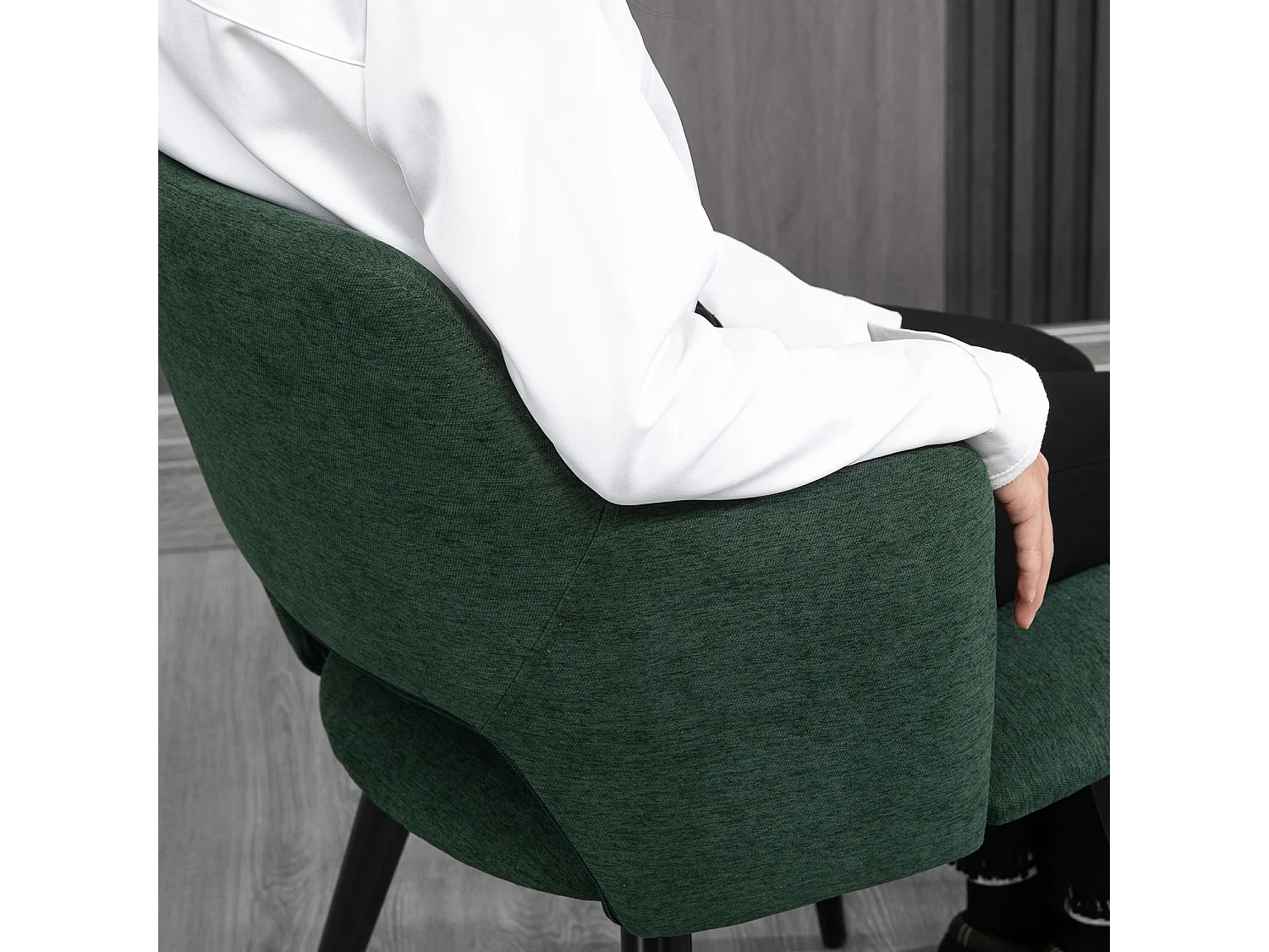 Table à manger extensible à allonge avec 6 chaises,Whalen akanji