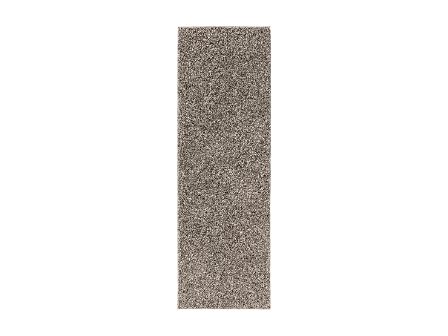 Tapis à poils longs Soho Gris clair 80x250 cm