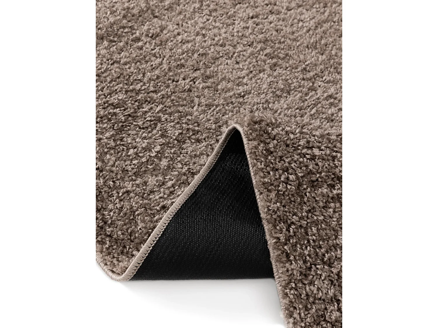 Tapis à poils longs Soho Taupe 80x300 cm
