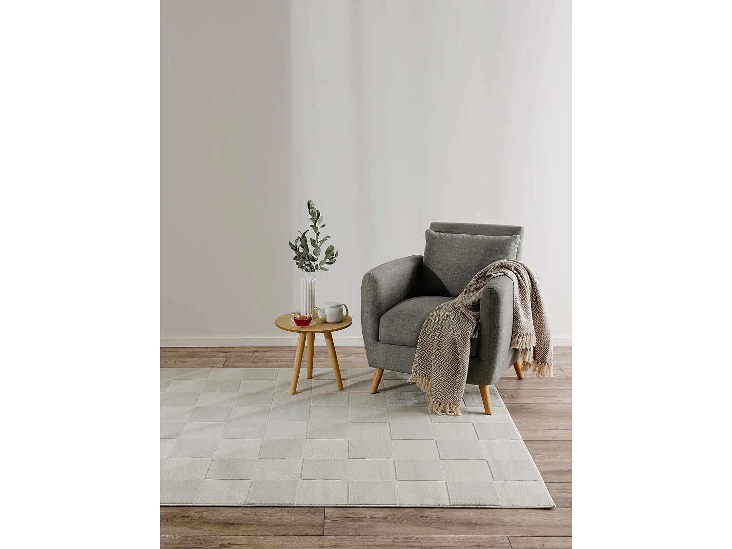 Tapis Claire Crème 120x170 cm