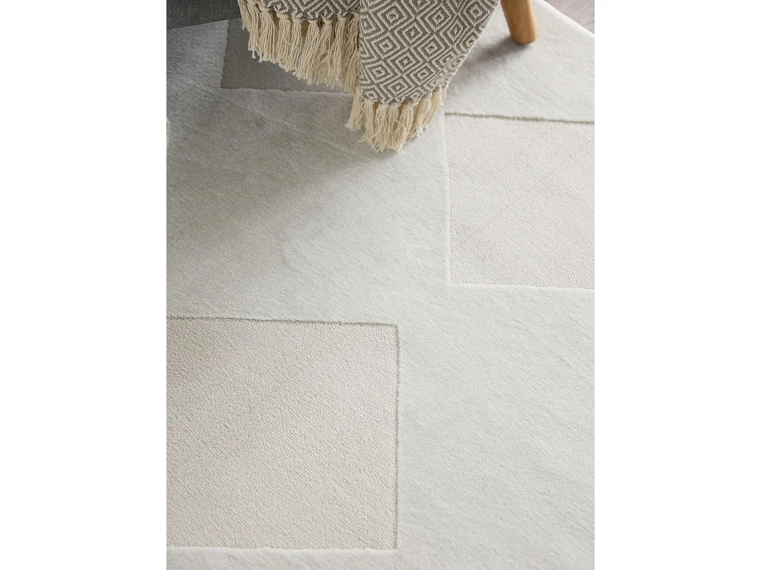 Tapis Claire Crème 240x340 cm