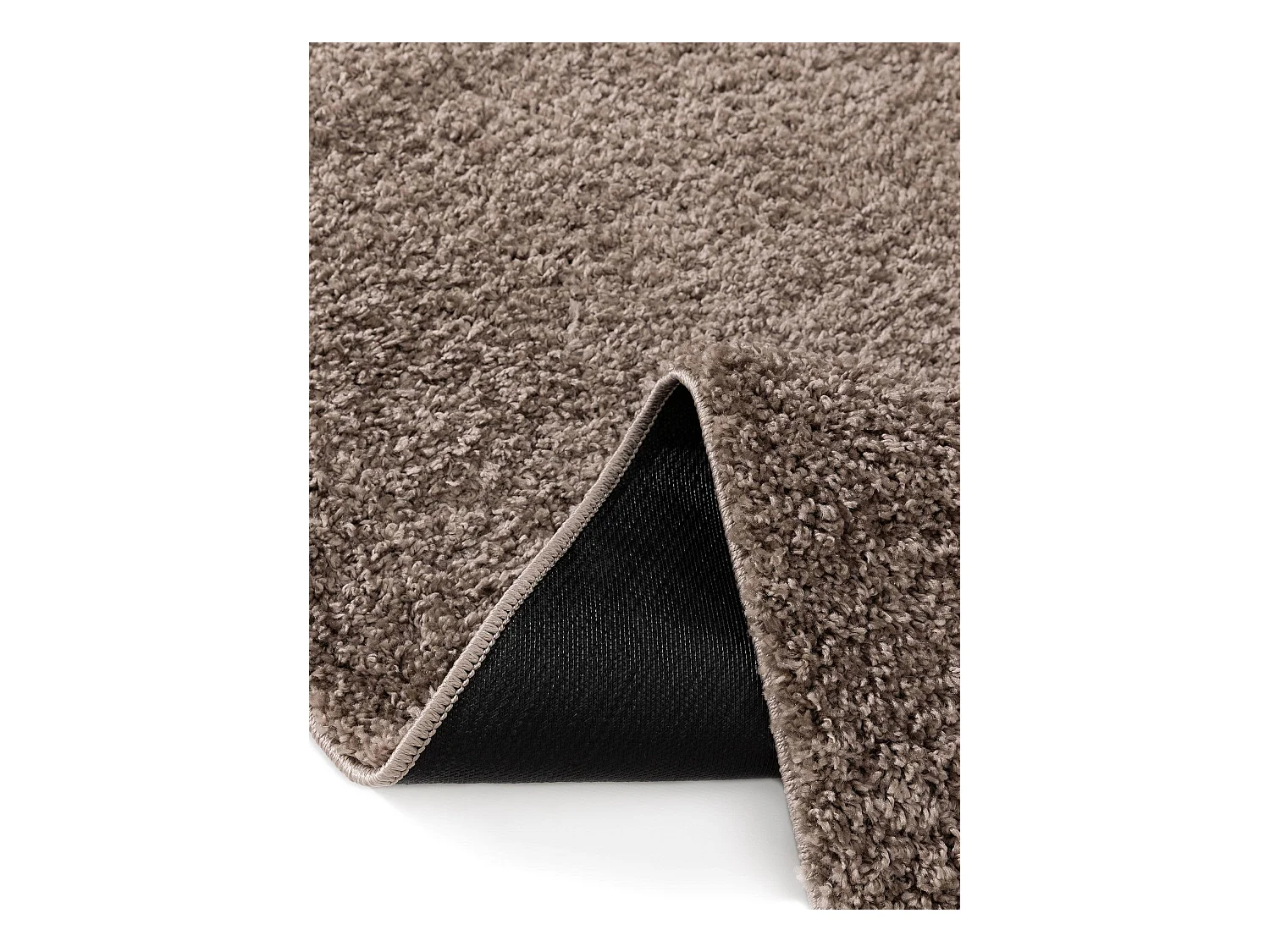 Tapis à poils longs Soho Taupe 250x300 cm
