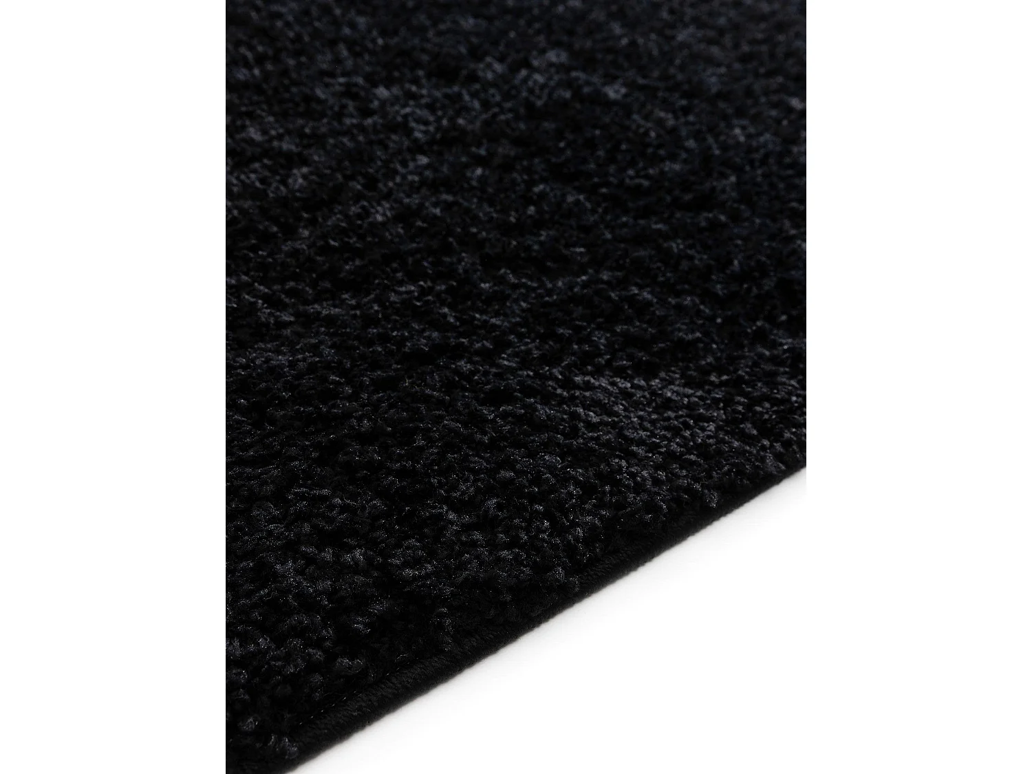 Tapis à poils longs Soho Noir 160x230 cm