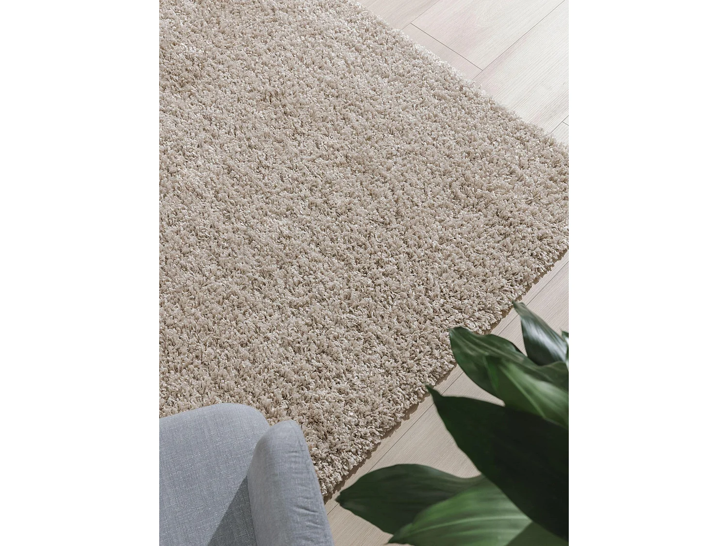 Tapis à poils longs Soho Beige 160x230 cm